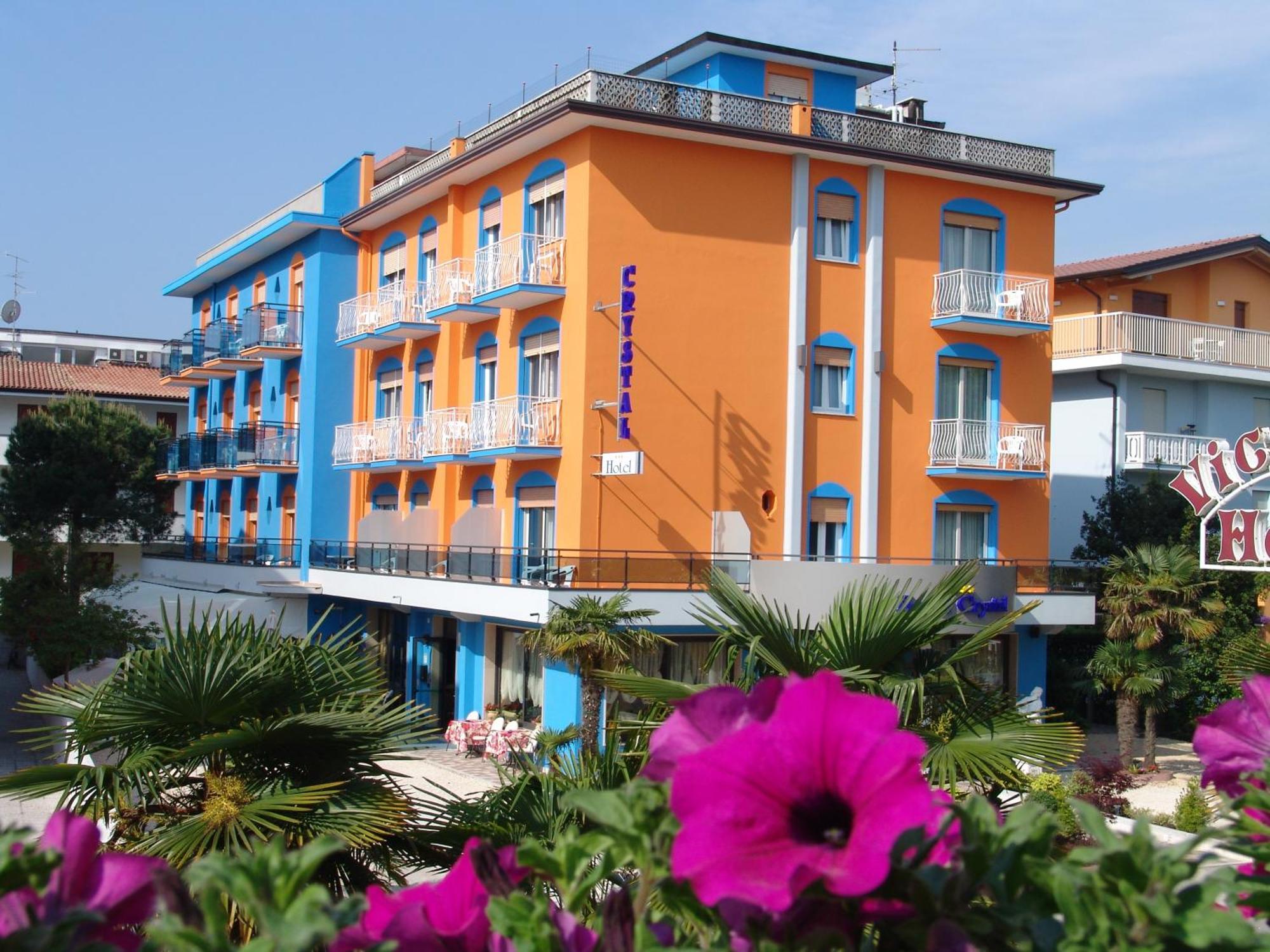 Hotel Crystal Каорле Экстерьер фото